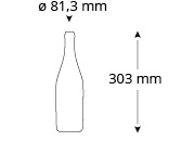 cristallo-schauer-weinflasche-masse, Schauer Referenz