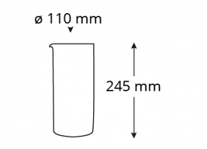 Abmessungen-P800C-piuma-carafe-carpa